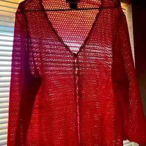 Red Cardigan